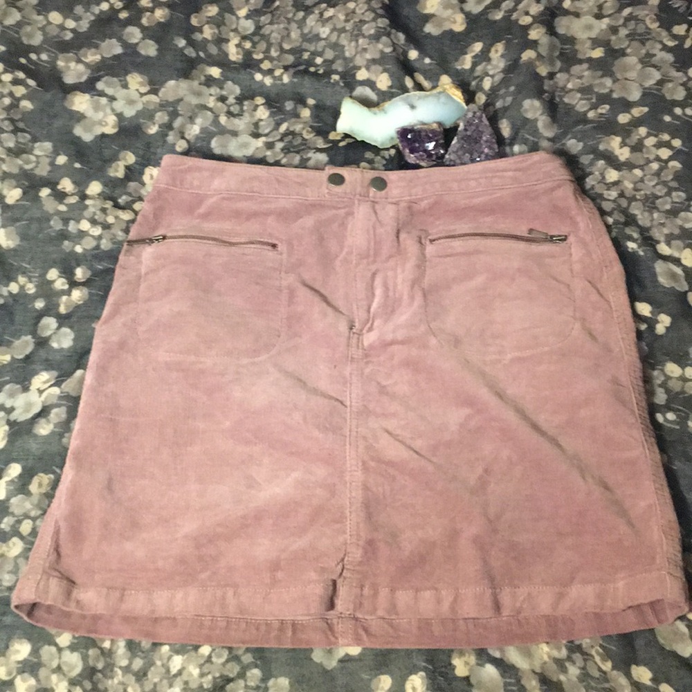 Mossimo Lavender corduroy Denim skirt